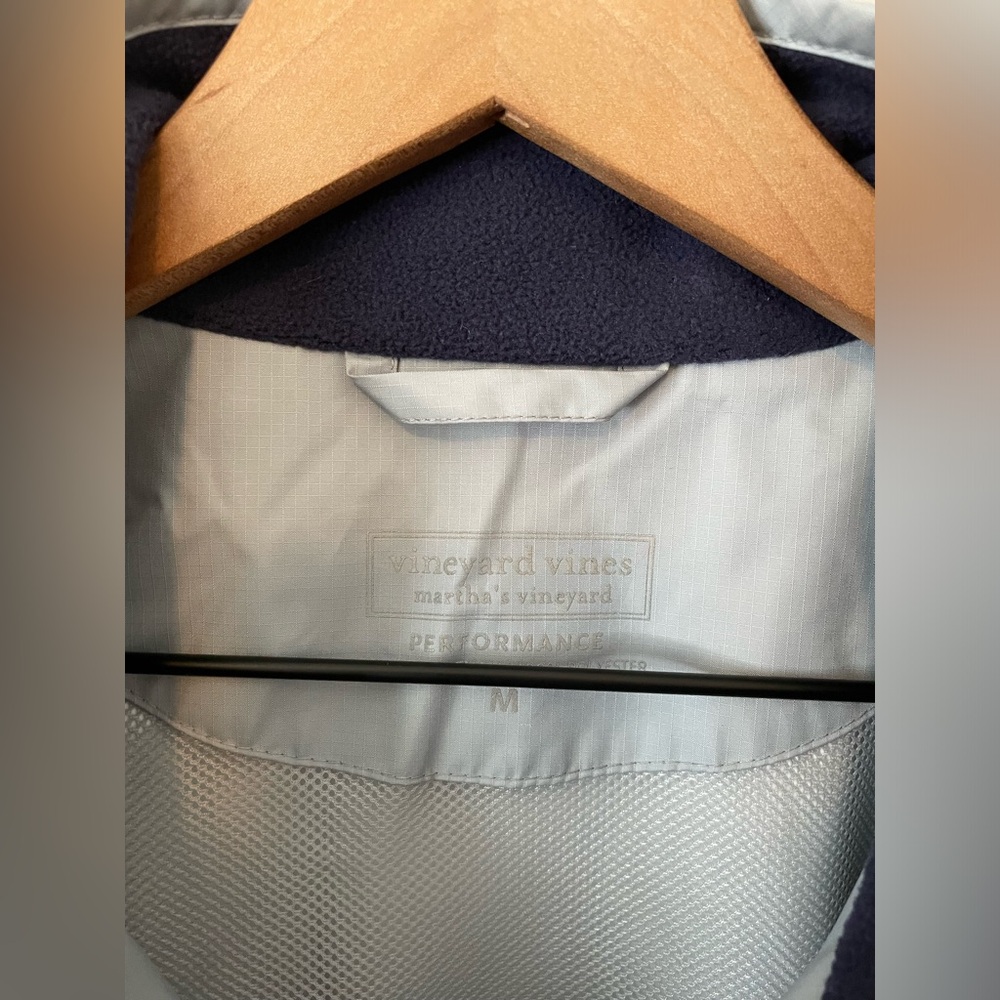 Vineyard Vines Grey Silver Tech Performance Vest … - image 4